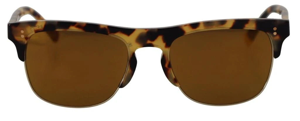 Dolce & Gabbana Chic Brown Sunglasses Dolce & Gabbana - Less is Chic Sunglasses - Brown - Dolce  main image 4