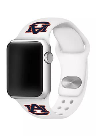Affinity Bands Bands Ncaa Auburn Tigers Silicone 42 Millimeter Apple Watch Band