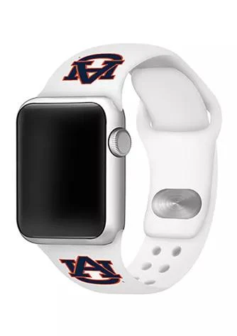 Affinity Bands Bands Ncaa Auburn Tigers Silicone 42 Millimeter Apple Watch Band 1
