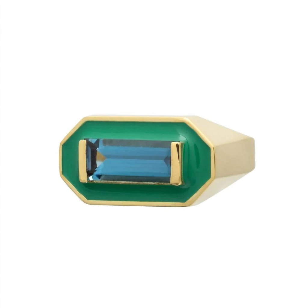 Aliita Aliita - WOMEN'S DECO MAXI BAGUETTE RING 3