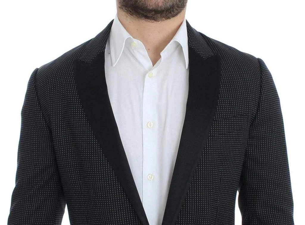 Dolce & Gabbana Dolce & Gabbana Black wool slim MARTINI blazer 5