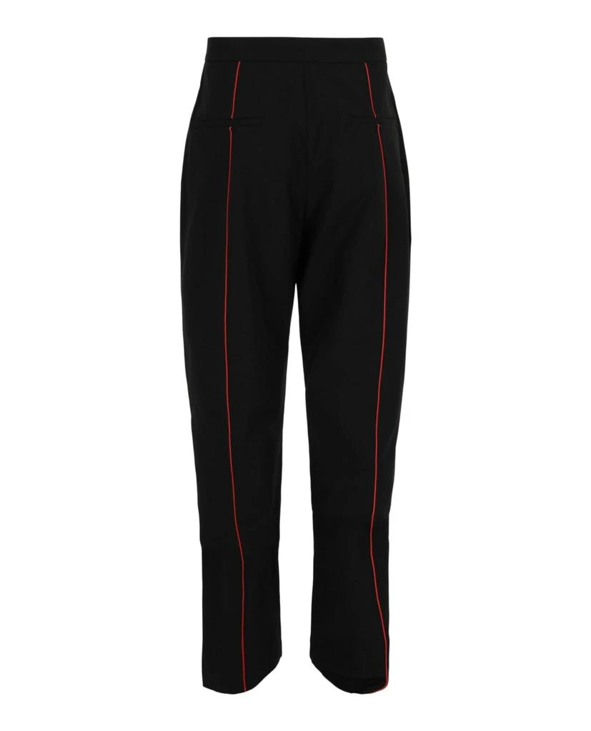Salvatore Ferragamo Contrasting-Trim Straight-Leg Track Pants 2