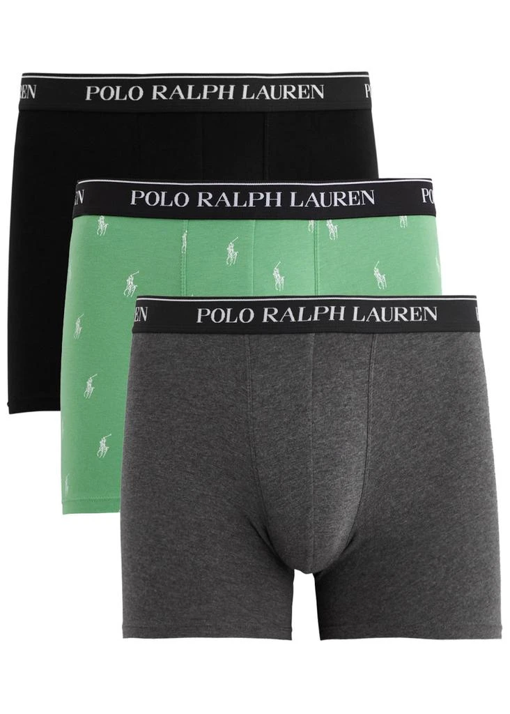 Ralph Lauren Logo stretch-cotton boxer briefs - set of three 1
