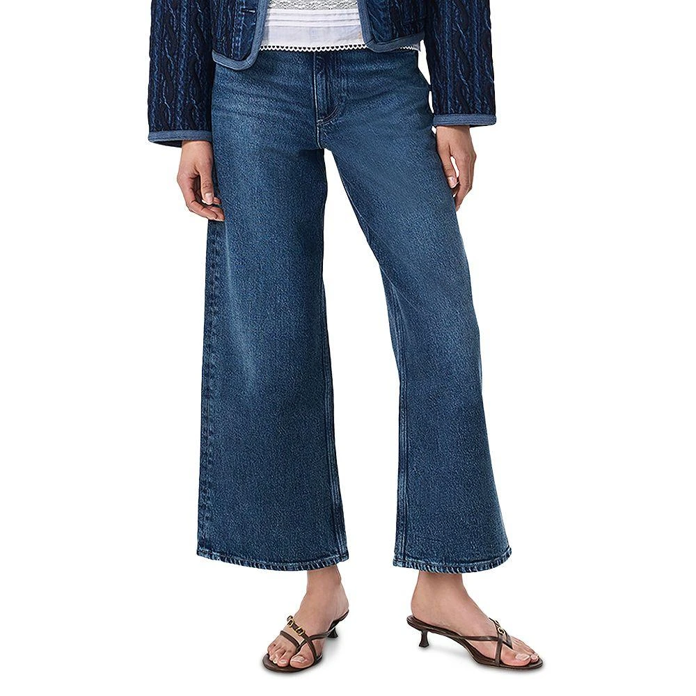 Rag 
Bone Andi High Rise Ankle Wide Leg Jeans in Adeline 6