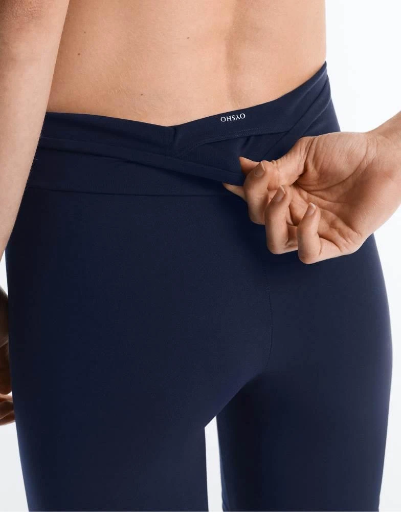 OYSHO OYSHO Comfortlux high-rise 20cm biker leggings in navy 3