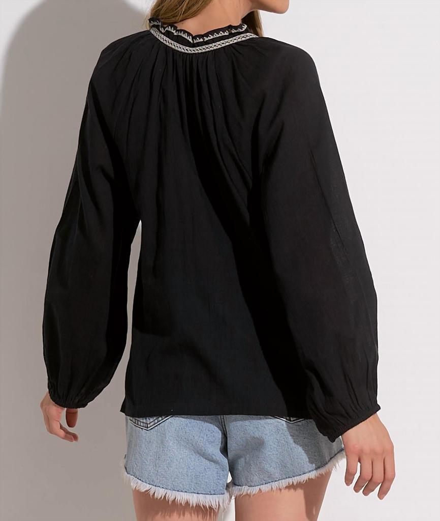 Elan Elan - Bohemian Breeze Tunic Top