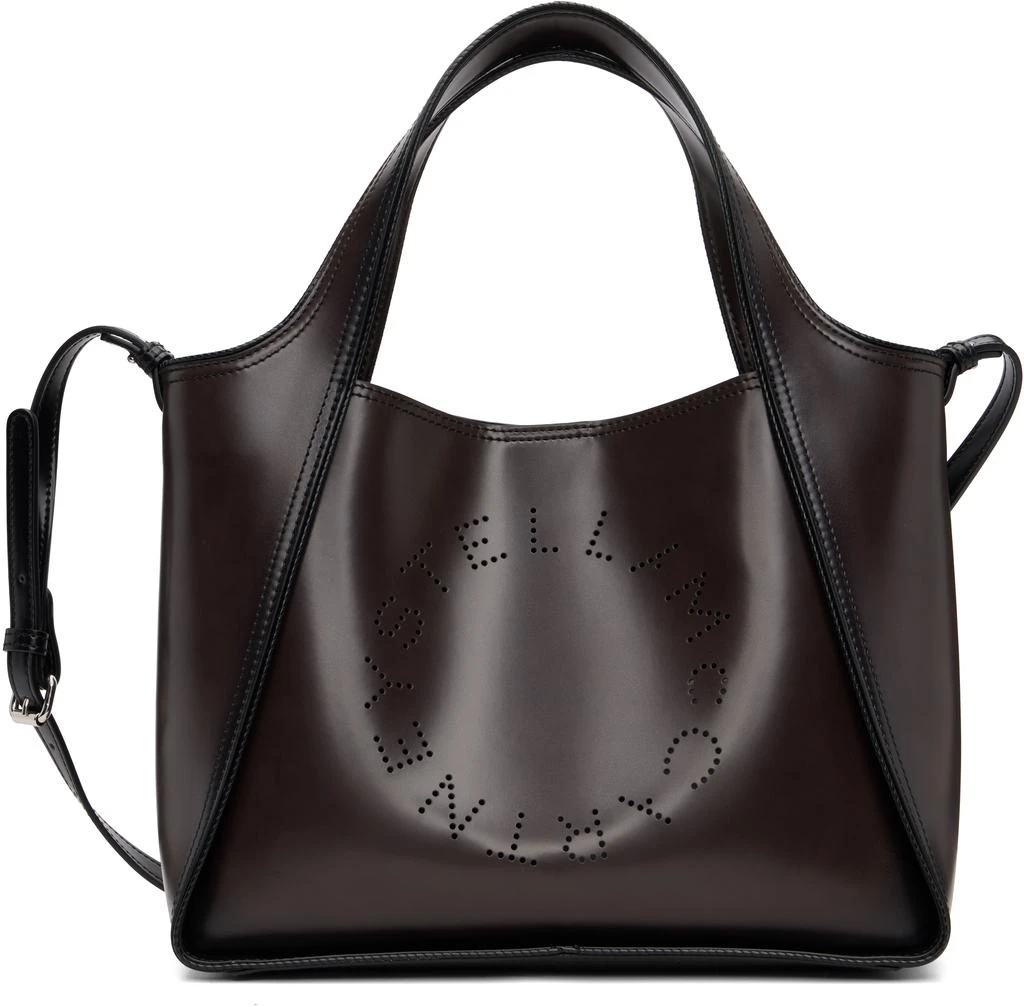 Stella McCartney Brown Logo Crossbody Bag 1