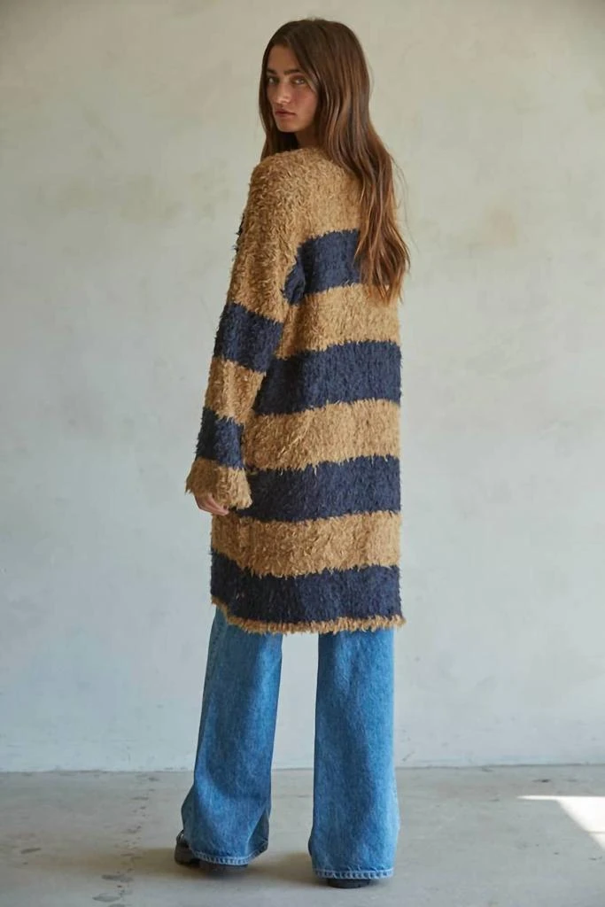 By Together By Together - Long Strip Cardi Sweater 3