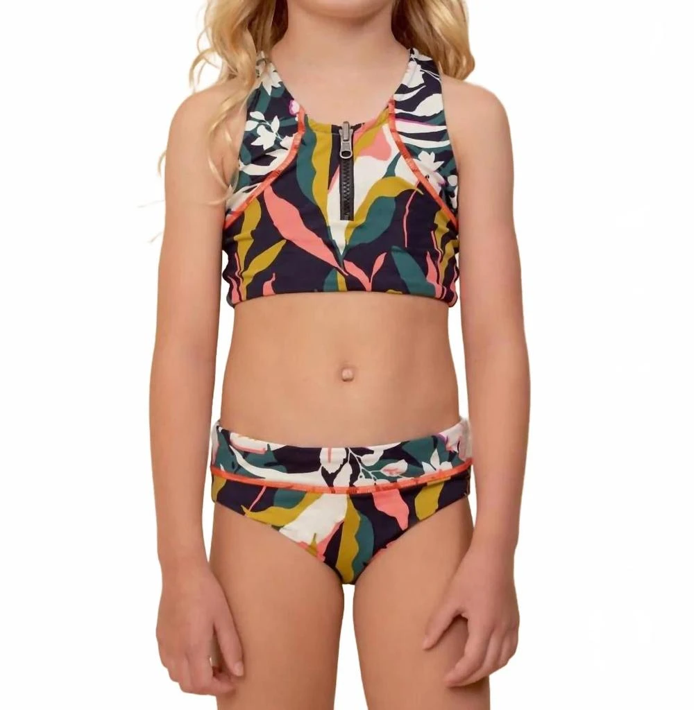 Maaji Kids
 Poppy Bikini Set In Lush Leaves