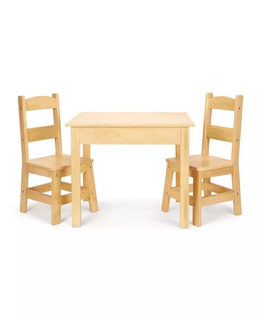 Melissa & Doug Wooden Table & Chairs Set 2