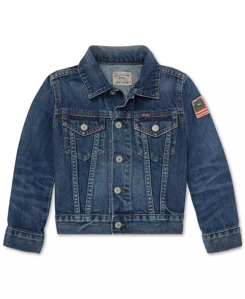 Polo Ralph Lauren Toddler and Little Boys Cotton Denim Trucker Jacket 2