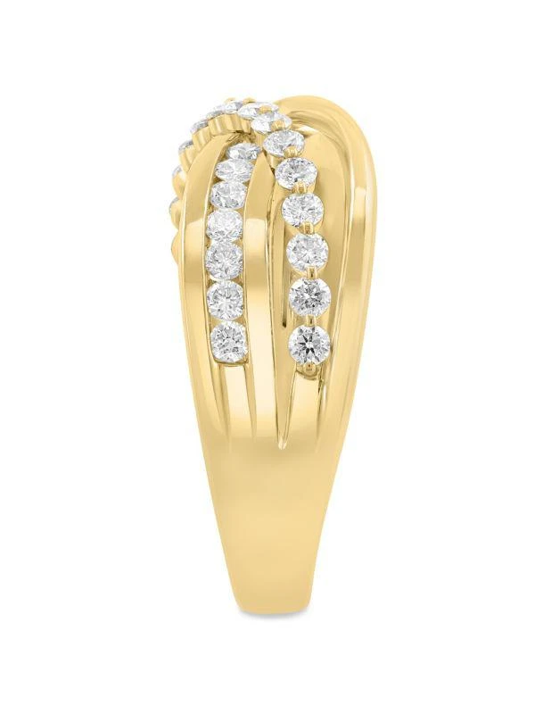 Effy 14K Yellow Gold
0.69 TCW Diamond Ring 3