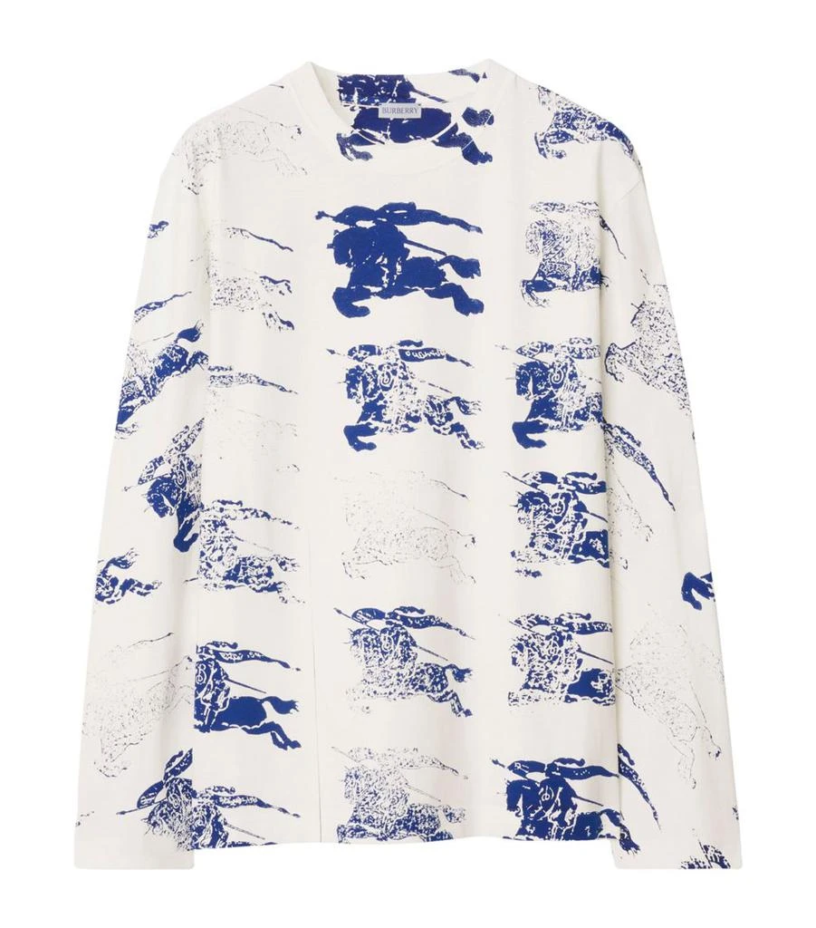 Burberry EKD Long-Sleeve T-Shirt 1