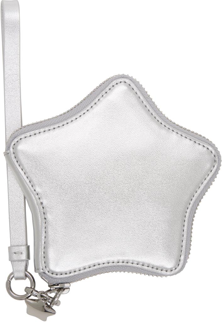 Sandy Liang Silver Star Pouch