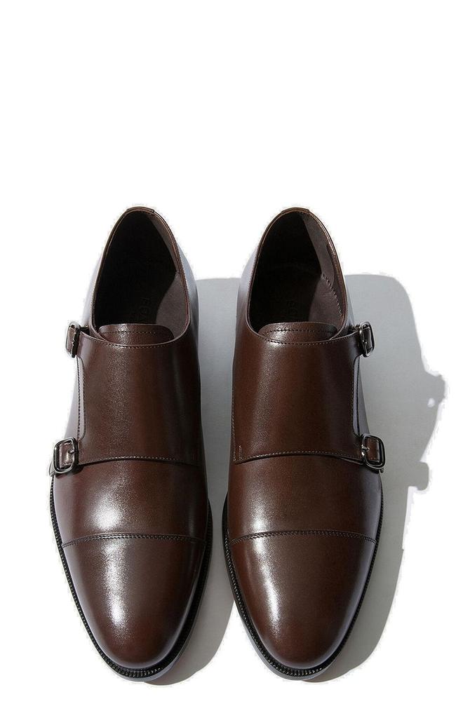 Scarosso Scarosso Gervasio Almond Toe Monk Shoes