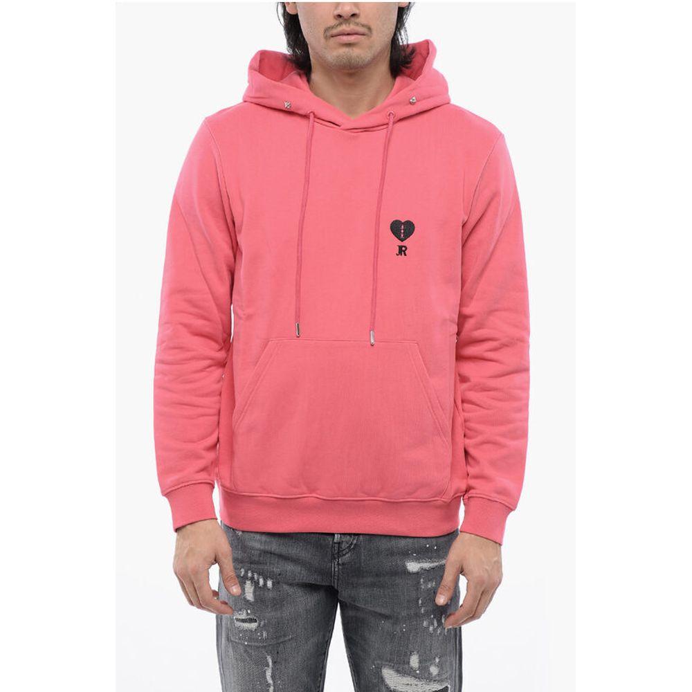 John Richmond Brushed Cotton TAMAYO Hoodie With EmbroideLogo