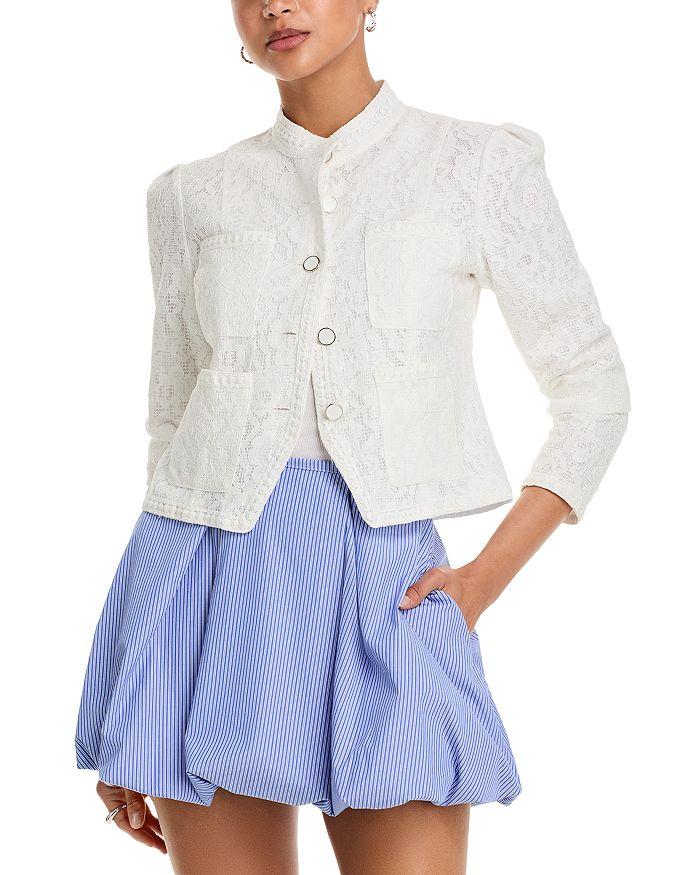 AQUA Lace Jacket - Exclusive
