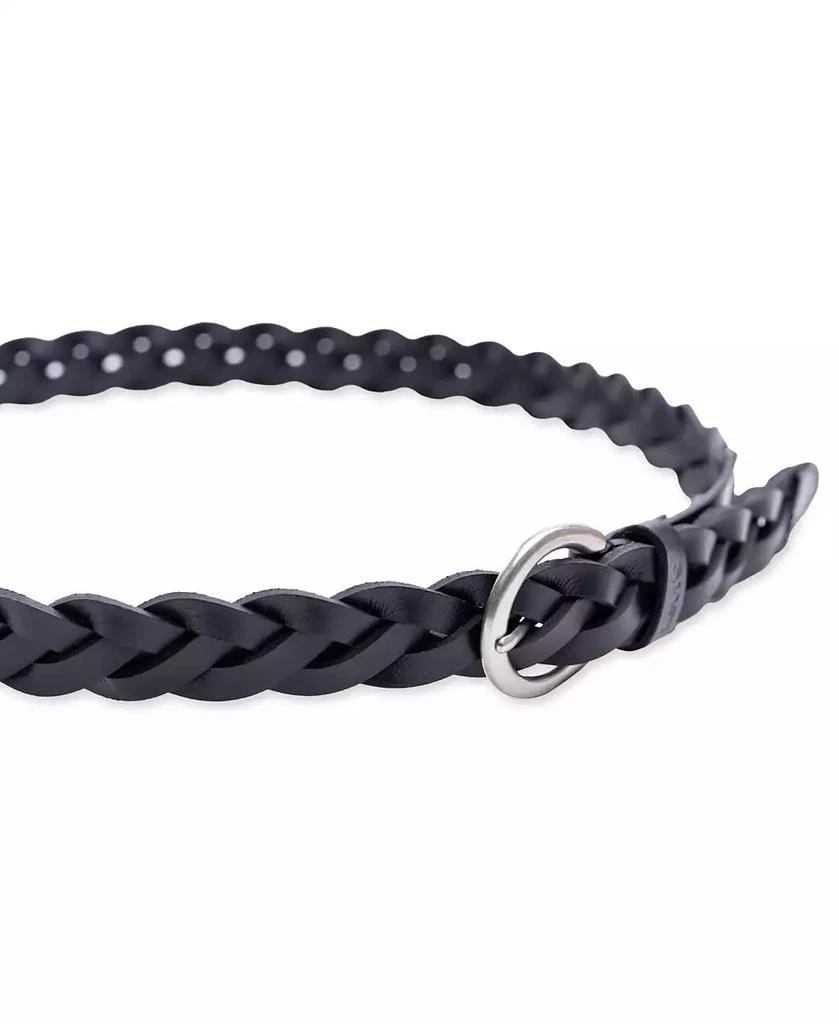 Levi's Women's Braided Leather Skinny Belt 4
