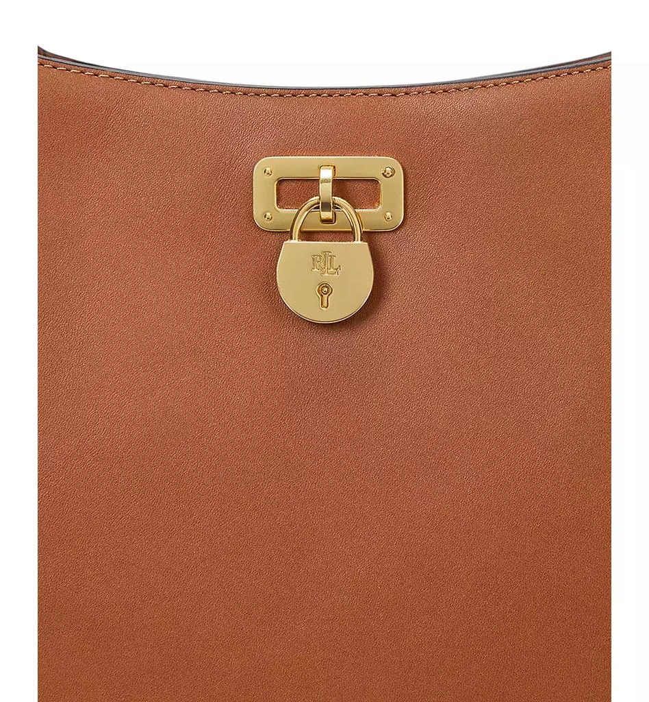 Ralph Lauren Leather Medium Tanner Shoulder Bag 8