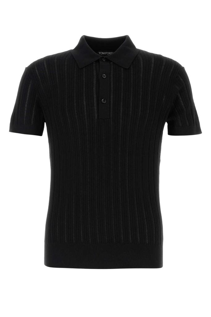Dolce & Gabbana Dolce & Gabbana Jacquard Logo Polo Shirt