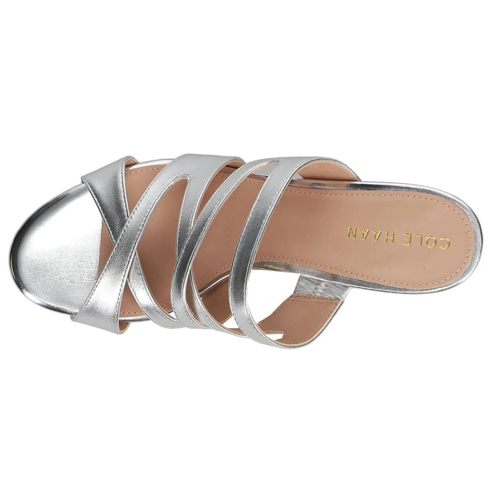 Cole Haan Alyse Metallic Block Heel Sandals 4
