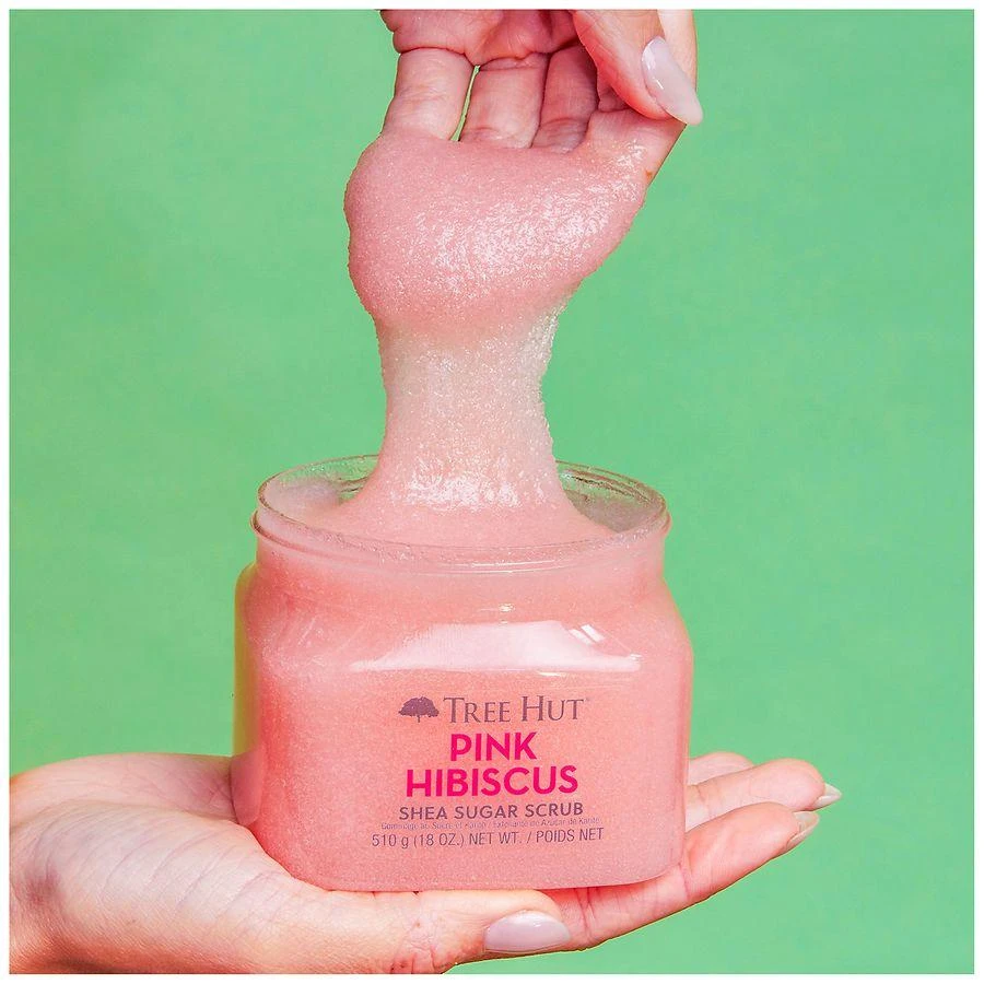 Tree Hut Pink Hibiscus Shea Sugar Scrub 3