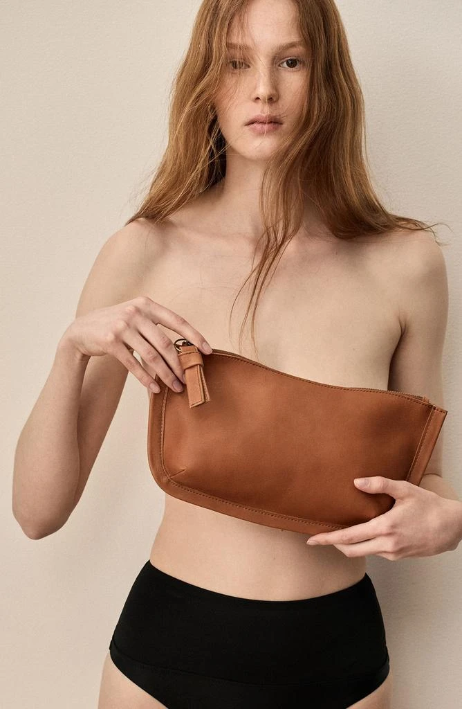 Madewell The Sydney Leather Clutch Bag 7