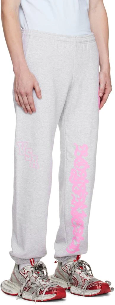 Video Store Apparel Gray 'Boyfriend Warehouse' Sweatpants 2