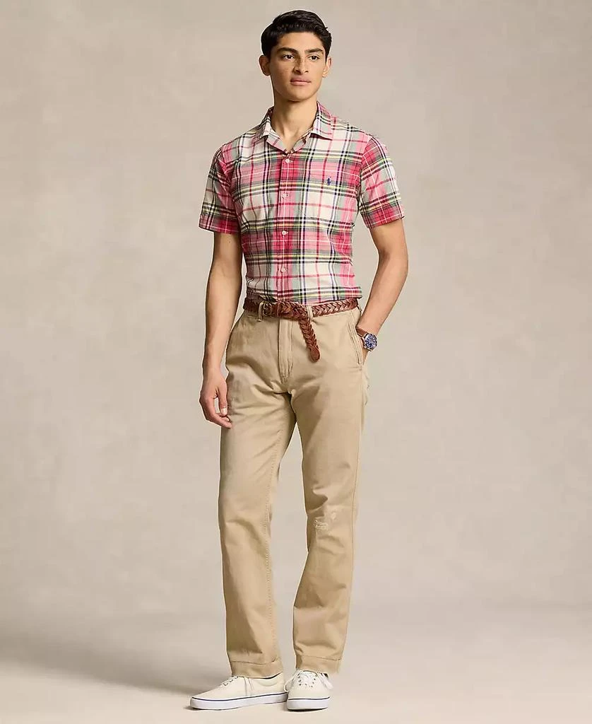 Ralph Lauren Men's Classic-Fit Madras Camp Shirt 4