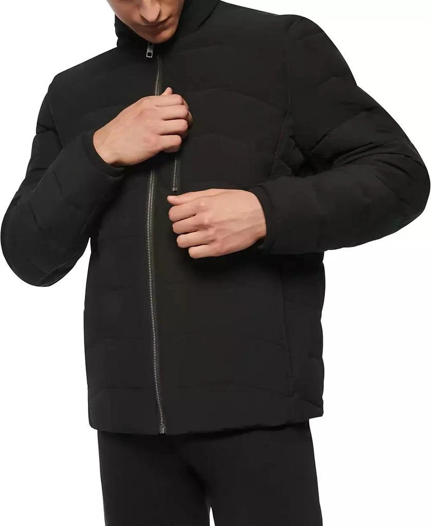 Marc New York by Andrew Marc Men's Carlisle Stretch Packable Moto Jacket 4
