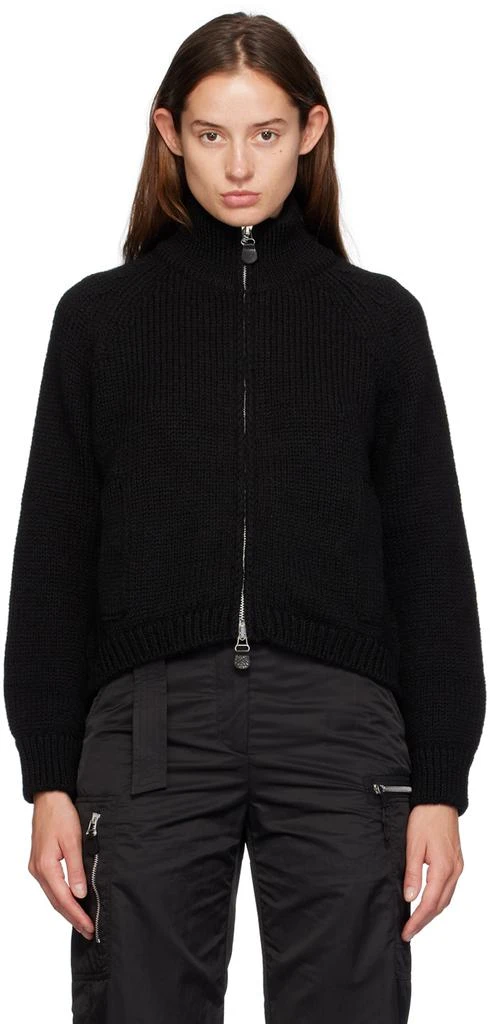 Our Legacy Black Ultra Zip Funnel Sweater 1