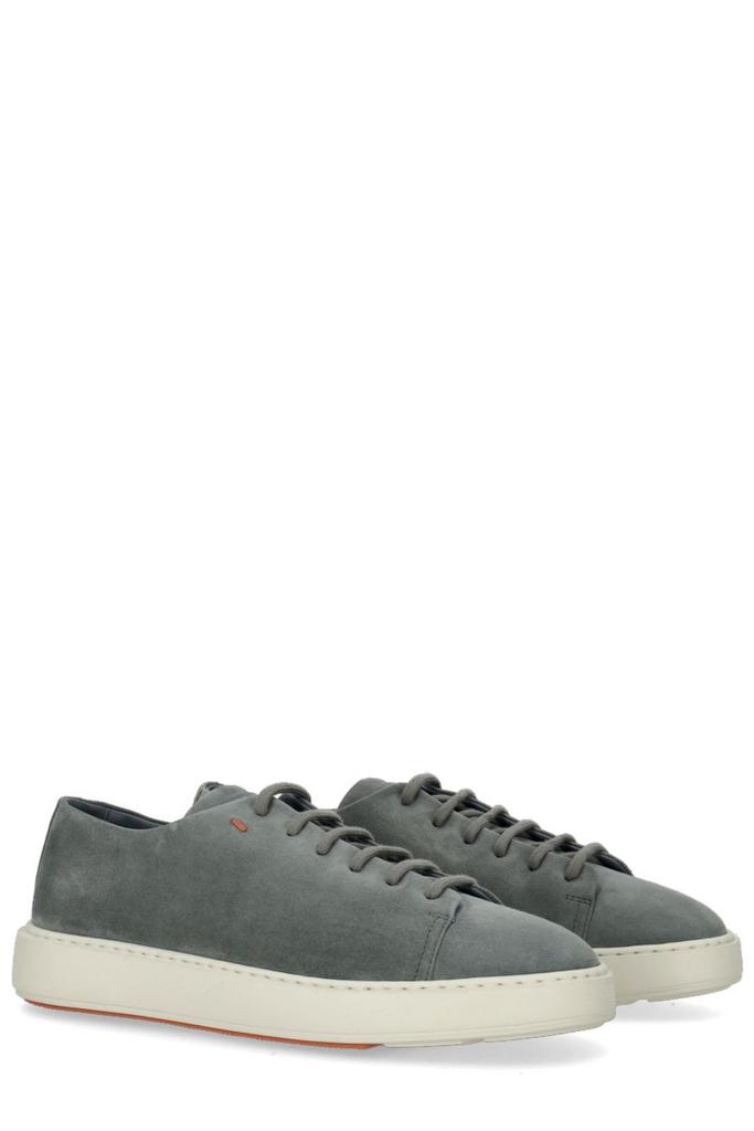 Santoni Santoni Round Toe Lace-Up Sneakers