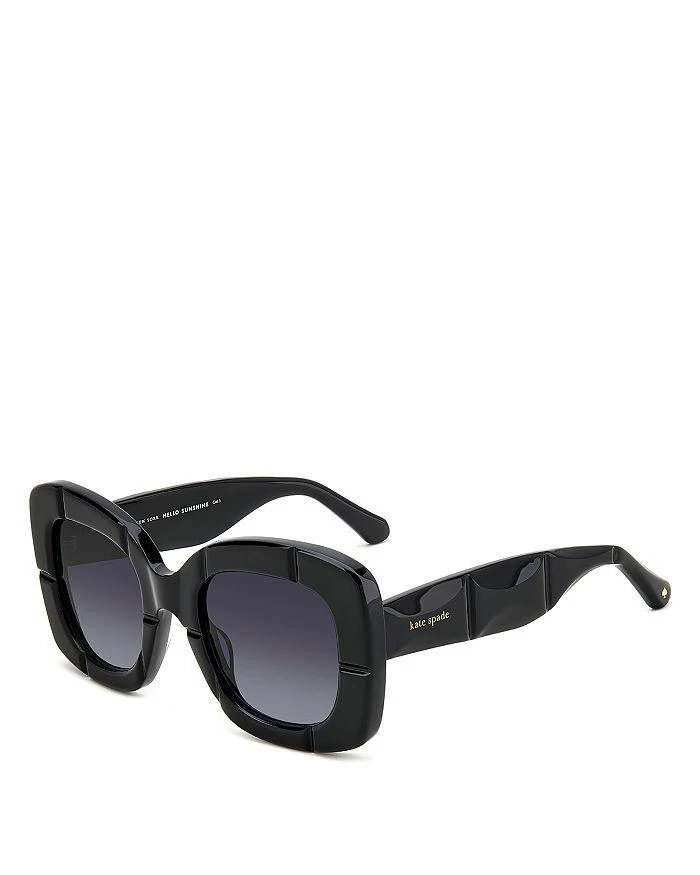 Kate Spade Josey Square Sunglasses, 50mm 1