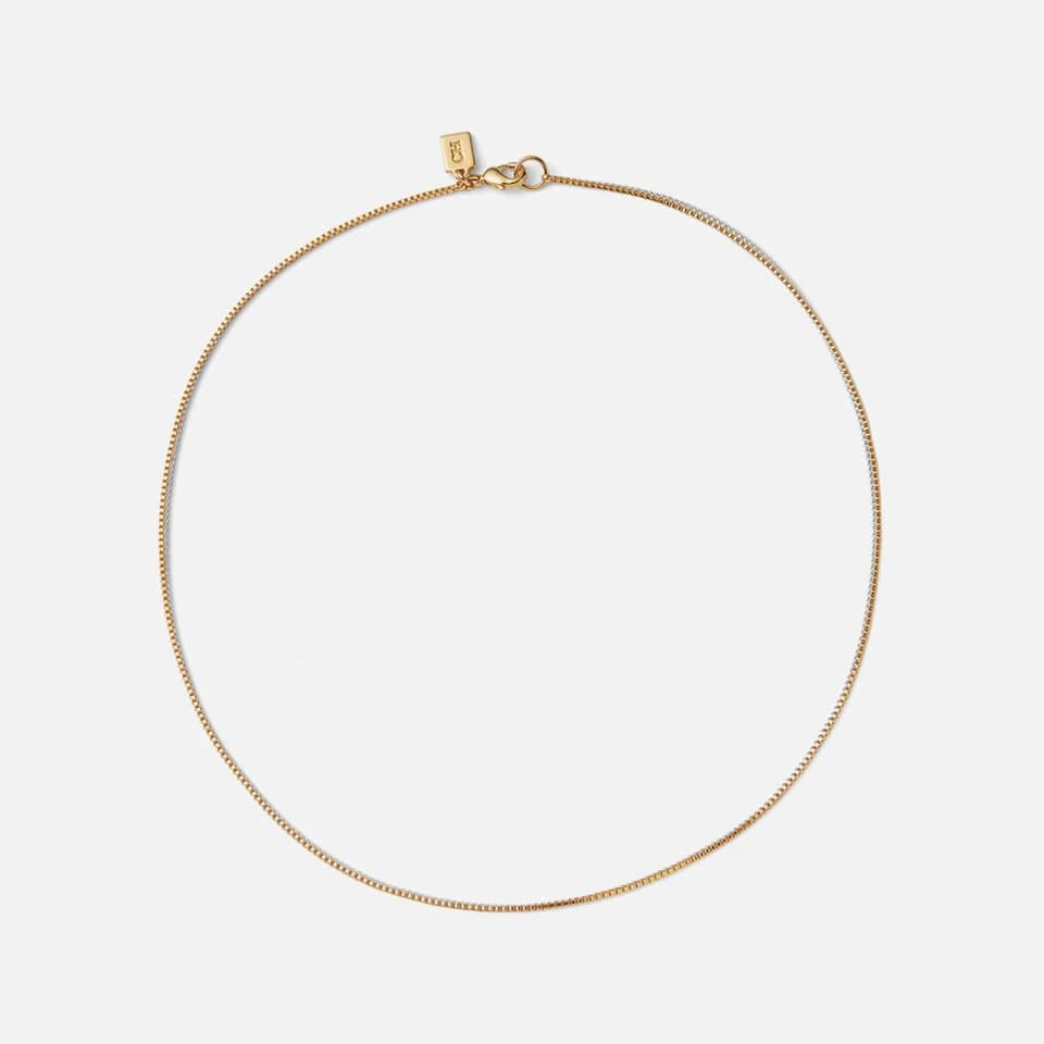 Crystal Haze Crystal Haze 18K Gold-Plated Box Chain Necklace 1