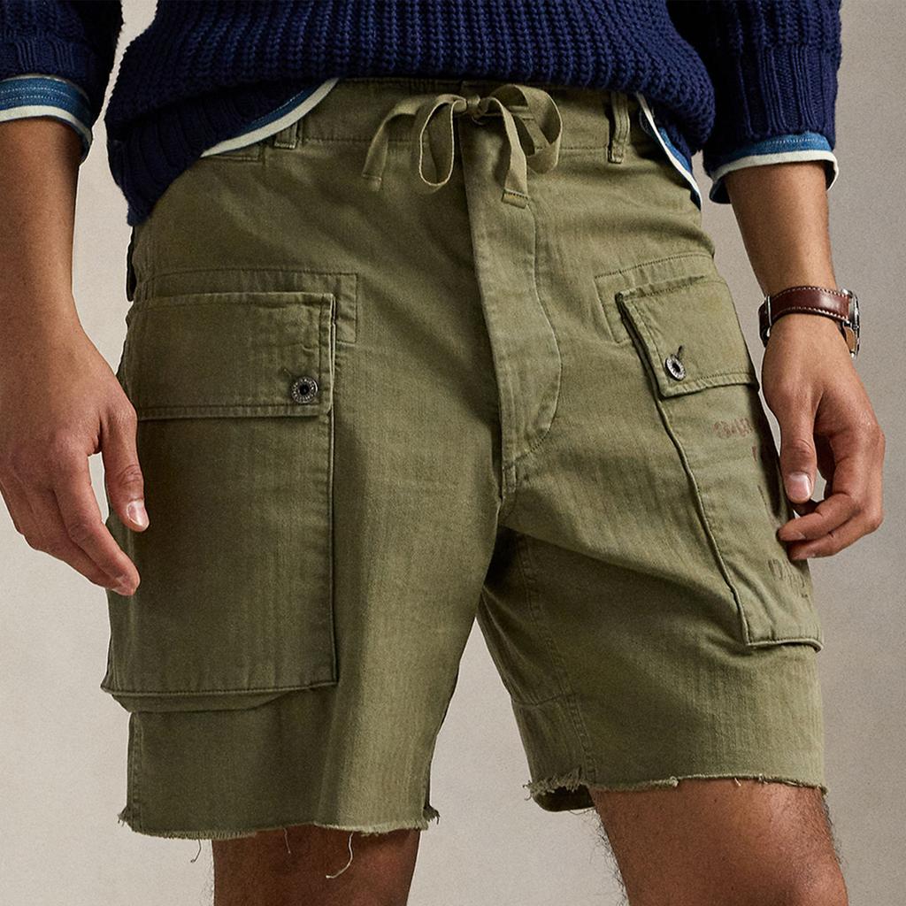 Ralph Lauren Relaxed Denim Cargo Shorts
