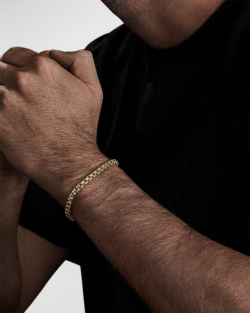 David Yurman Box Chain Bracelet in 18K Gold, 5mm 3