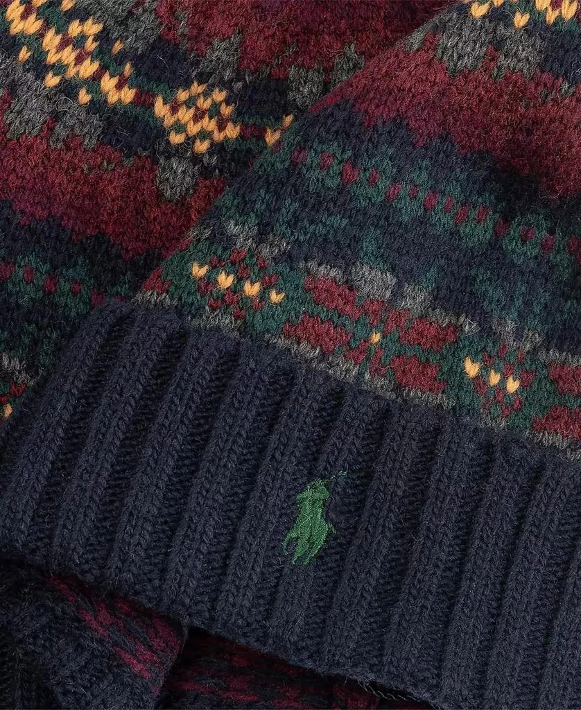 Ralph Lauren Men's Fair Isle Beanie 3