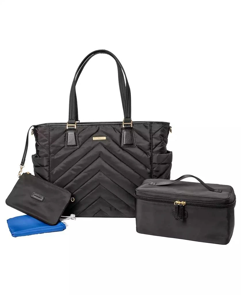 MinkeeBlue Convertible Organizational Ella Tote Bag with Lunch Bag 10