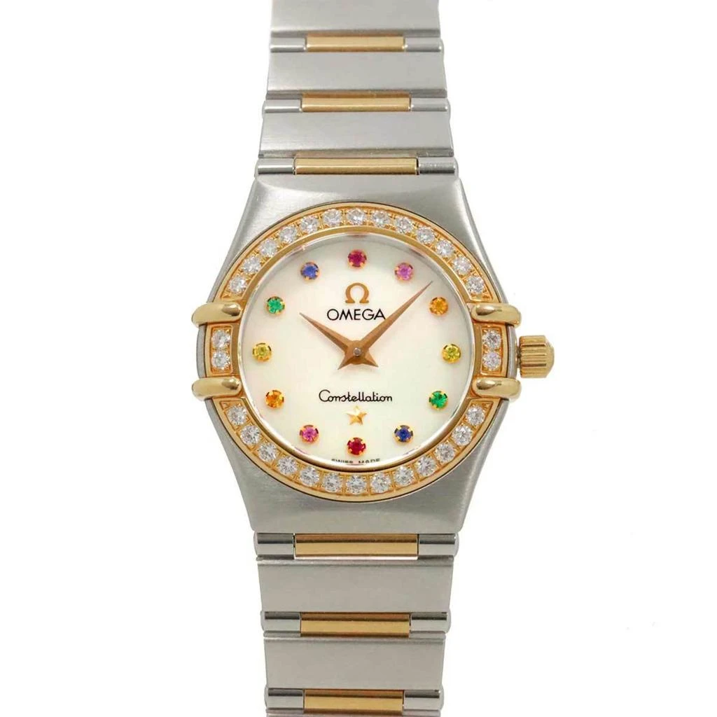Omega Stainless Steel yellow gold Wristwatch (Pre-Owned) 1