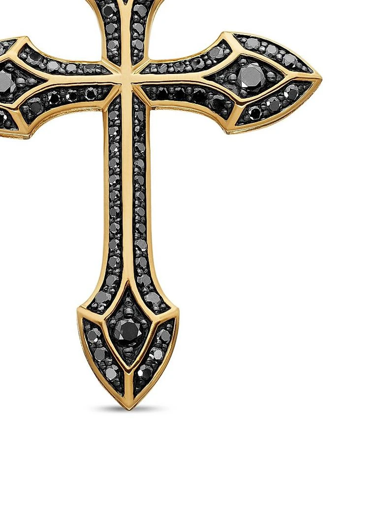 David Yurman Gothic Cross Amulet in 18K Yellow Gold 5