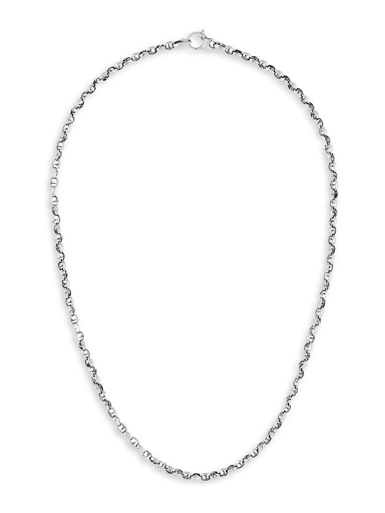 Stephen Webster Classic Medium Link Sterling Silver Necklace