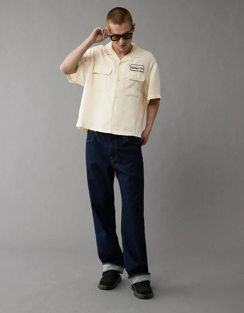 AE AE Pride Poolside Embroidered Button-Up Shirt 6