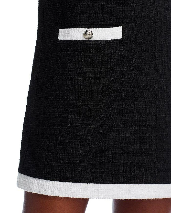 AQUA Tweed Shift Dress - Exclusive 6