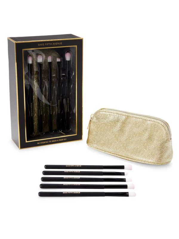 Saks Fifth Avenue The Essential 5-Piece Eye Brush Set 1