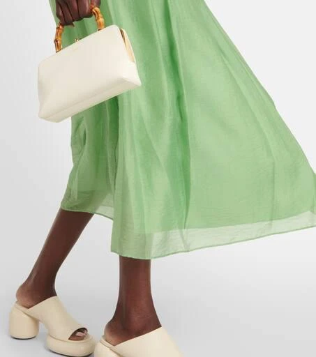 Vince Gathered midi skirt 5