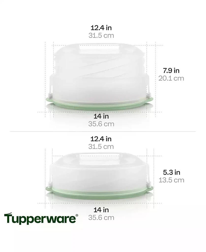 Tupperware Expandable Travel Cake Carrier 4