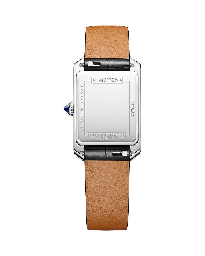 Baume
Mercier Hampton Watch, 35mm x 22mm 2