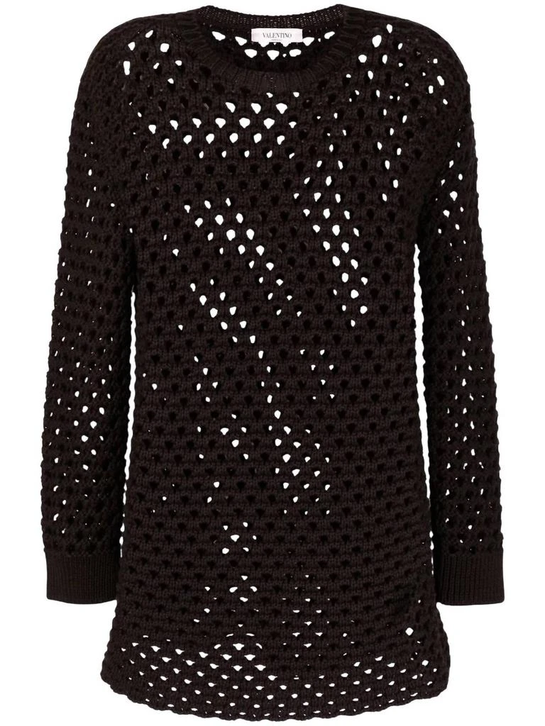 Valentino Valentino - Open Knit Jumper 6