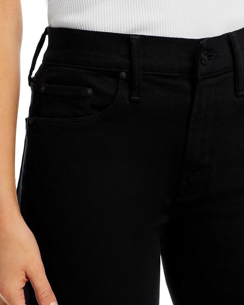 MOTHER The Lil Twister Sneak Jeans in Pitch 6