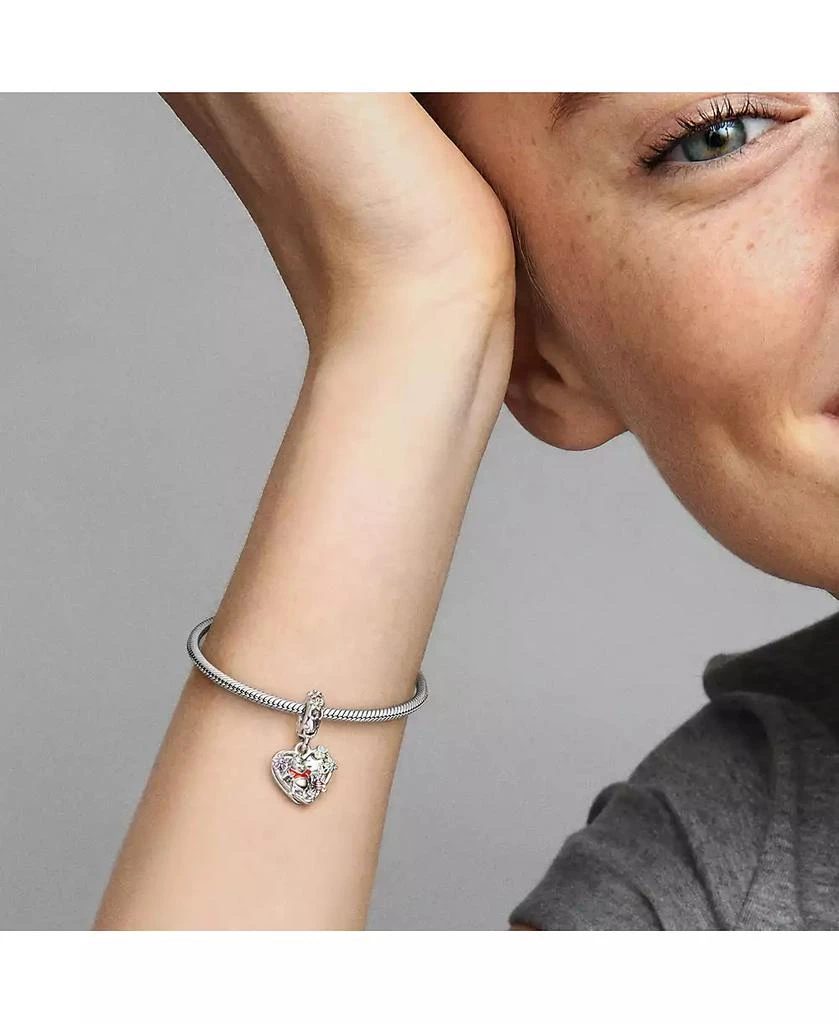 PANDORA Disney Winnie The Pooh Piglet Double Dangle Charms 4